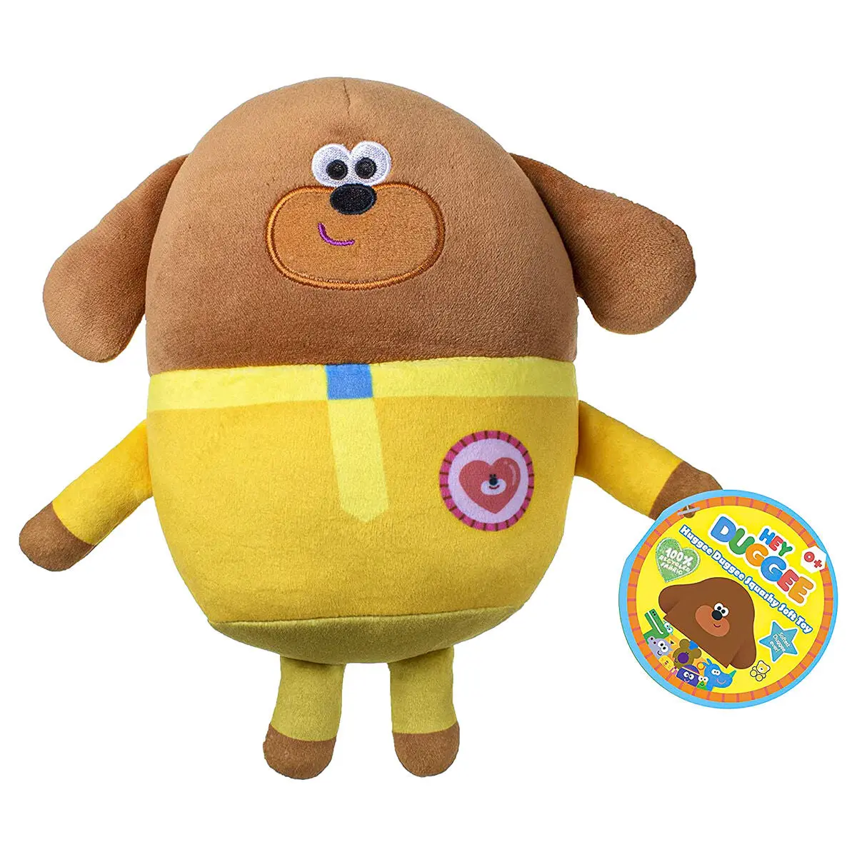 Hey Duggee Huggee Duggee Squashy Soft Toy 1