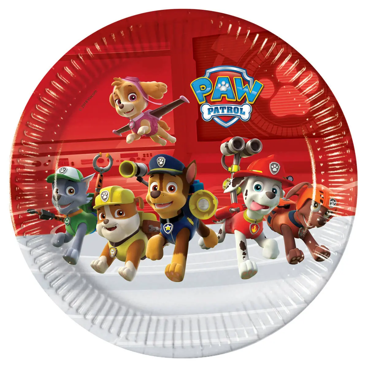 Paw Patrol Paper Plates Xl Pack Of 8 1