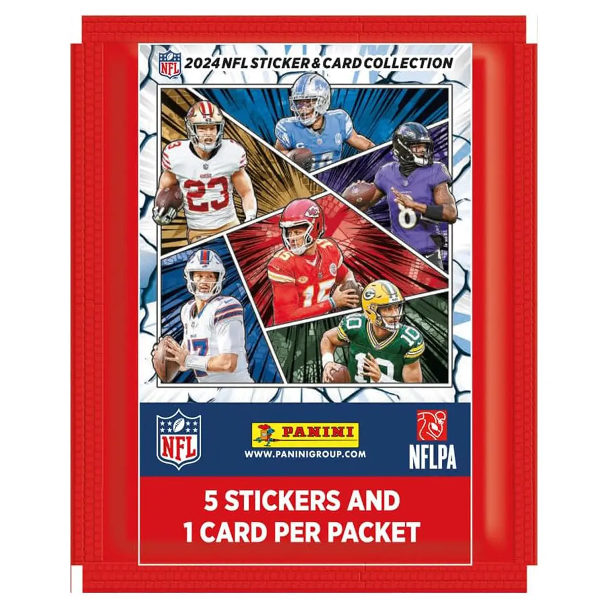 Panini Nfl 2024/25 Sticker & Card Collection Pack 1