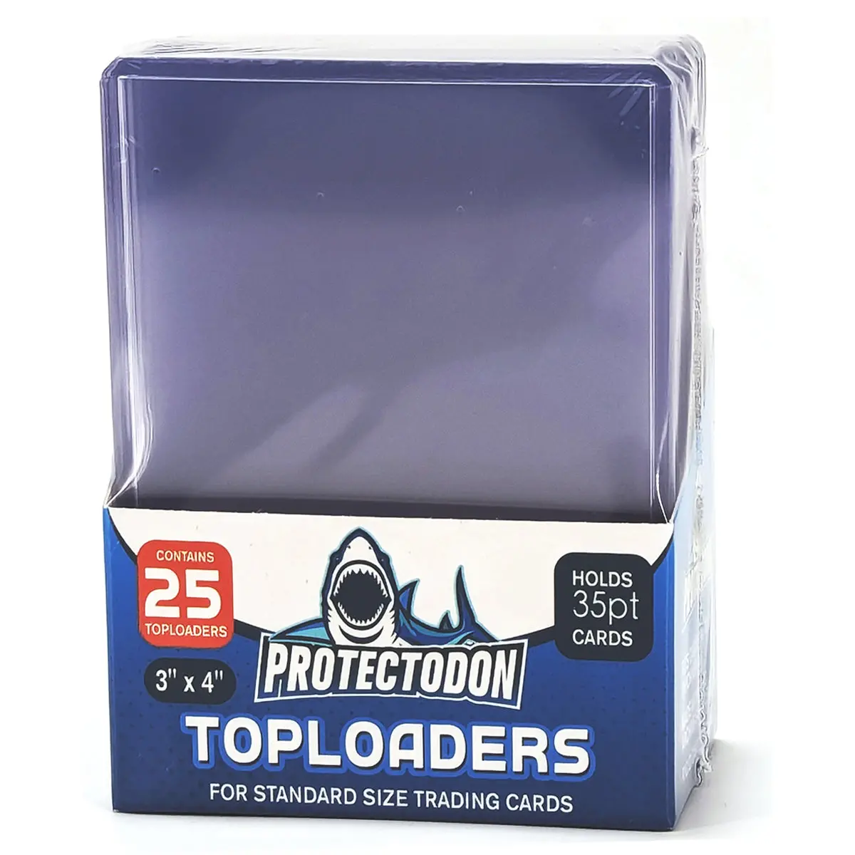Top Loaders Clear Rigid Card Sleeves 35Pt Protectodon (25 Pack) 1