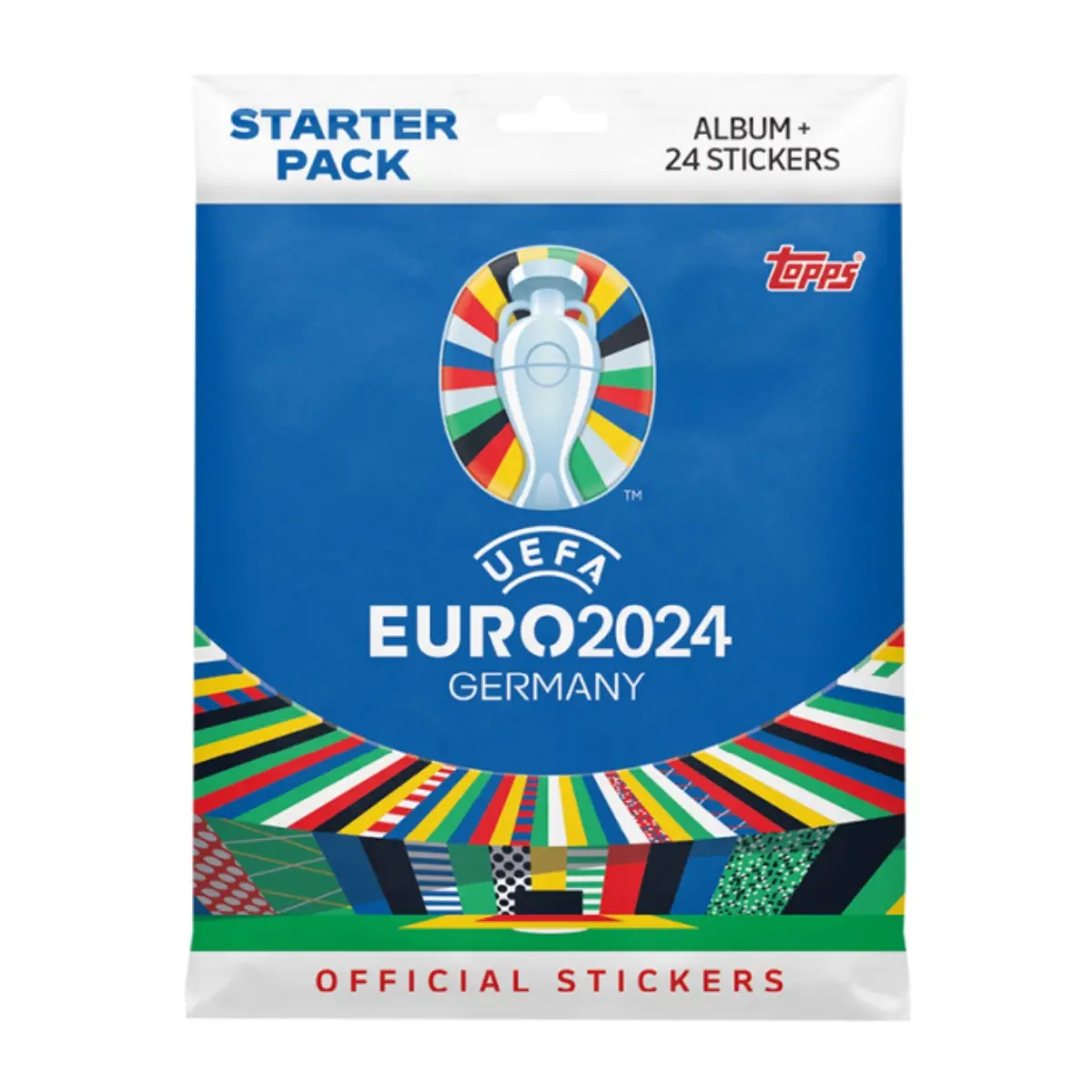 Topps Official Euro 2024 Sticker Collection - Album Starter Pack 1