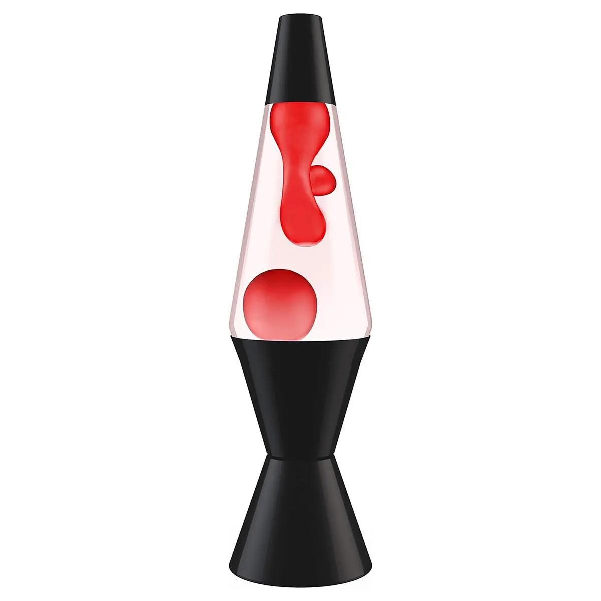 Lava Lamp Red & Clear 14.5 Inch 1