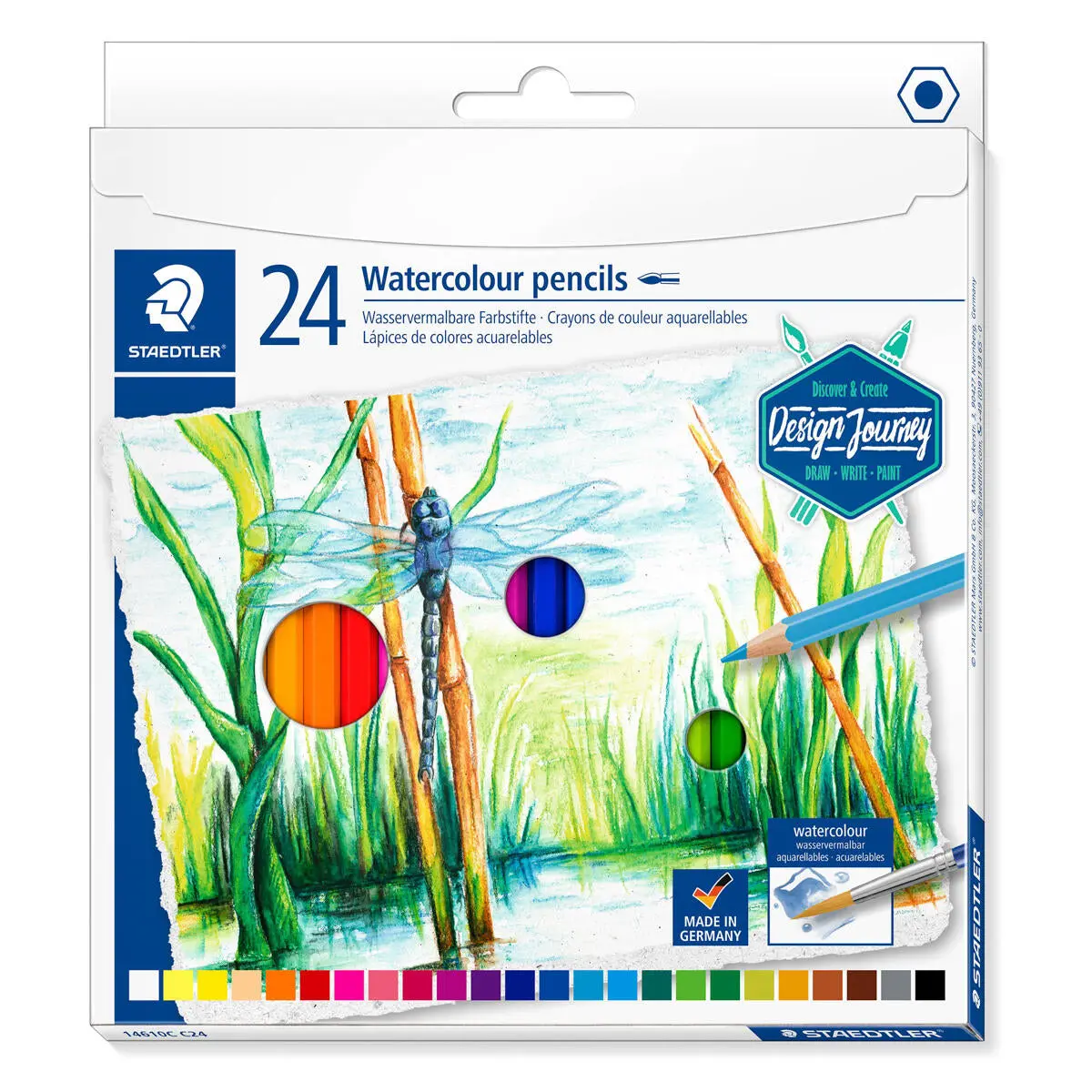 Staedtler Watercolour Pencils (24 Pack) 1