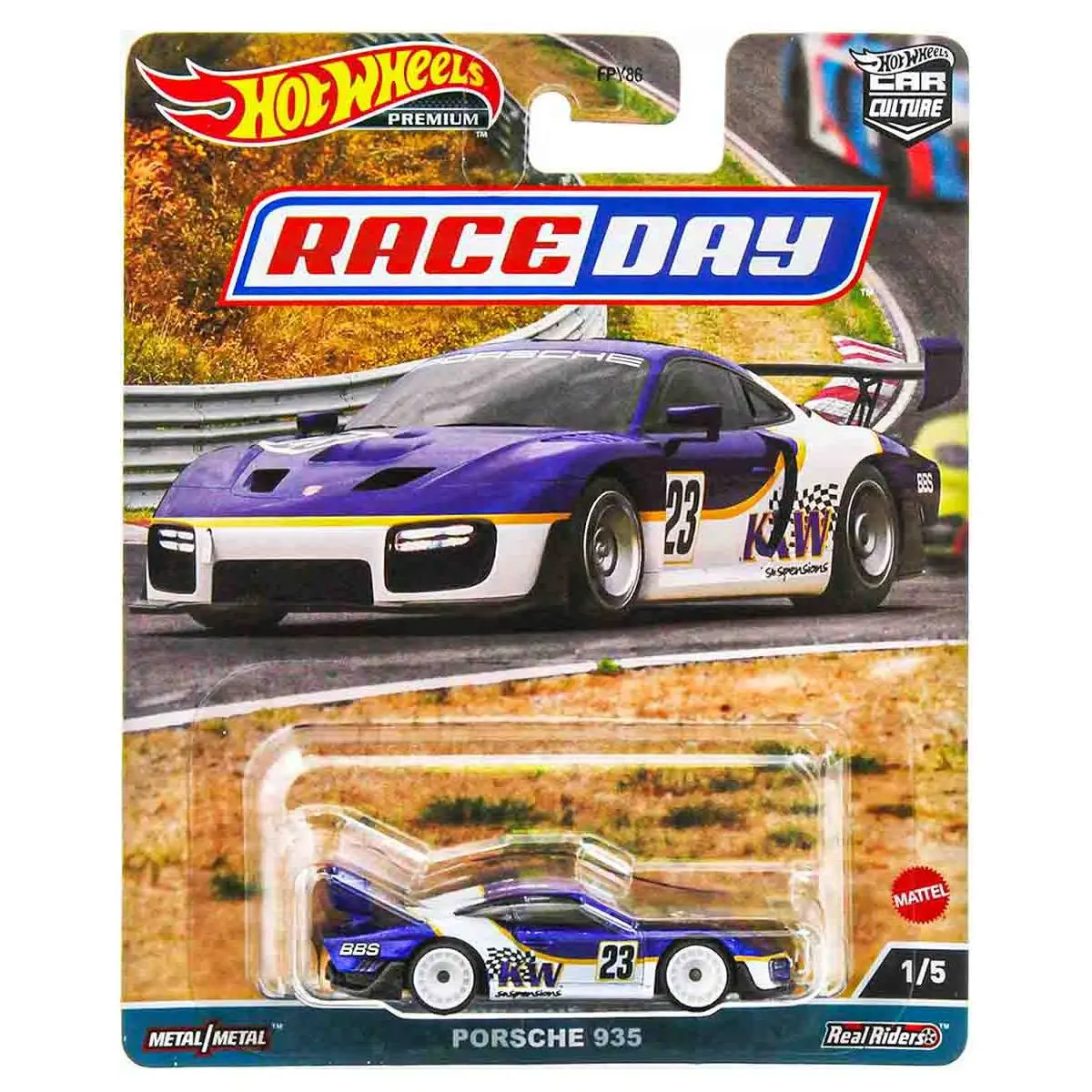 Hot Wheels Car Culture: Race Day: Porsche 935 (1/5) 1