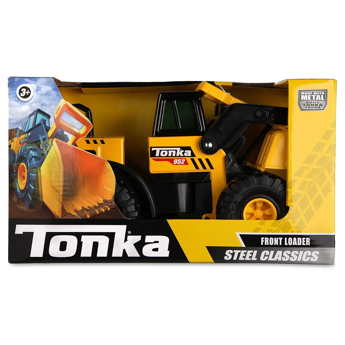 Tonka Steel Classics Front Loader Vehicle 1
