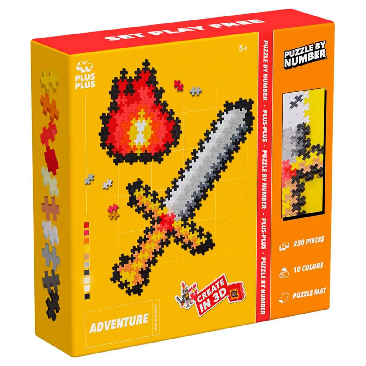 Plus-Plus Puzzle By Number Adventure Set 1