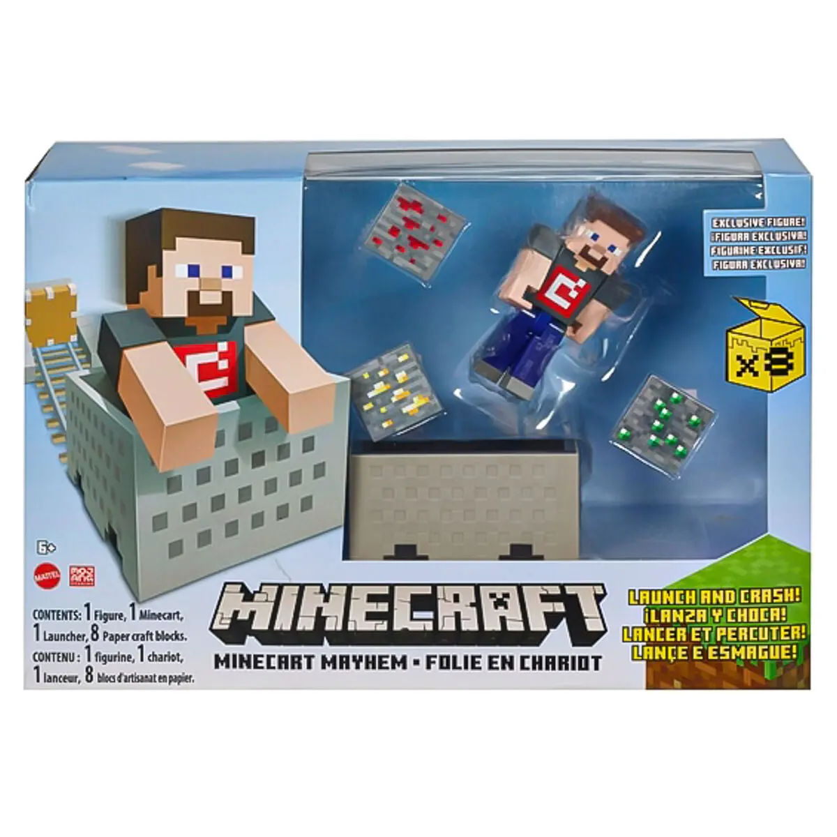 Minecraft Minecart Mayhem Set 1