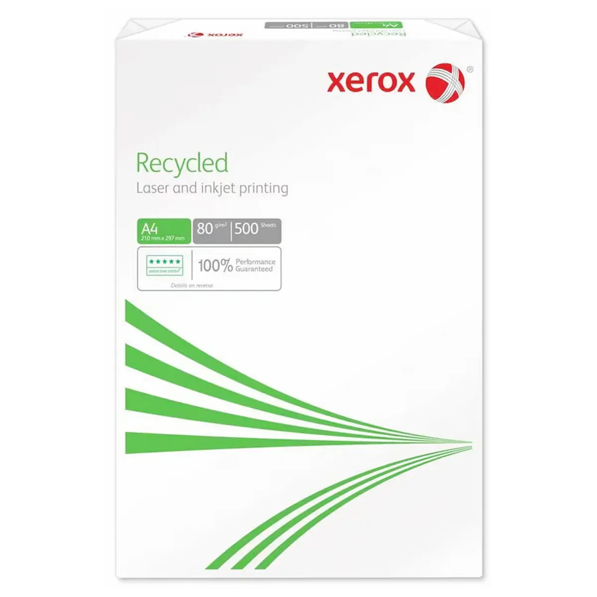 Xerox Recycled Laser And Inkjet Printing A4 Paper 80Gsm 500 Sheets 1