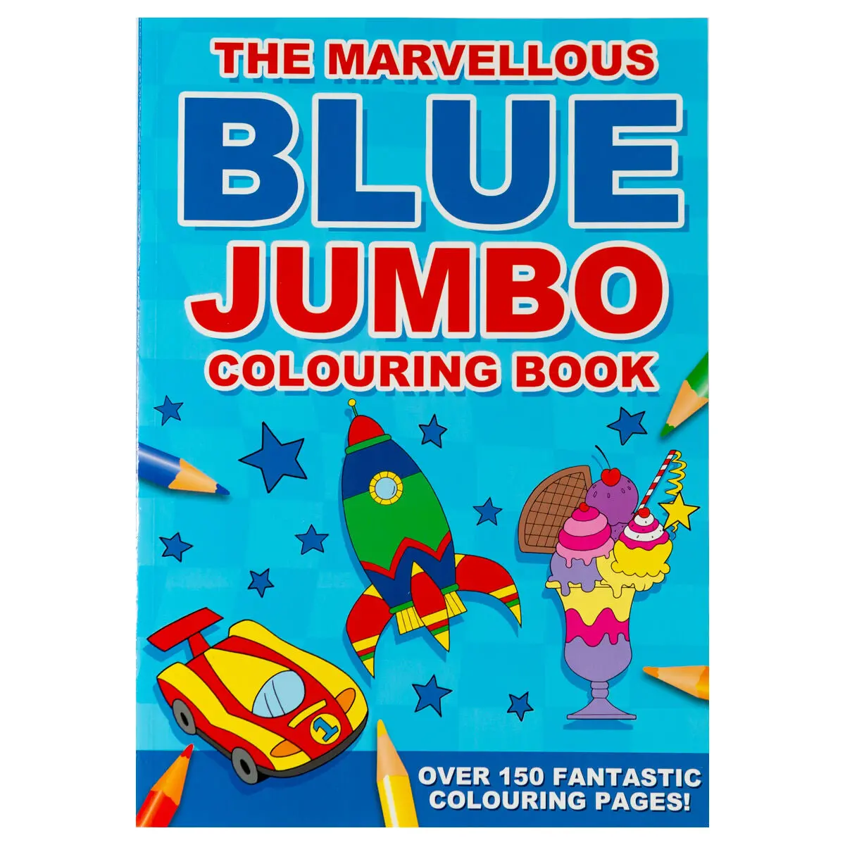 The Marvellous Blue Jumbo Colouring Book 1