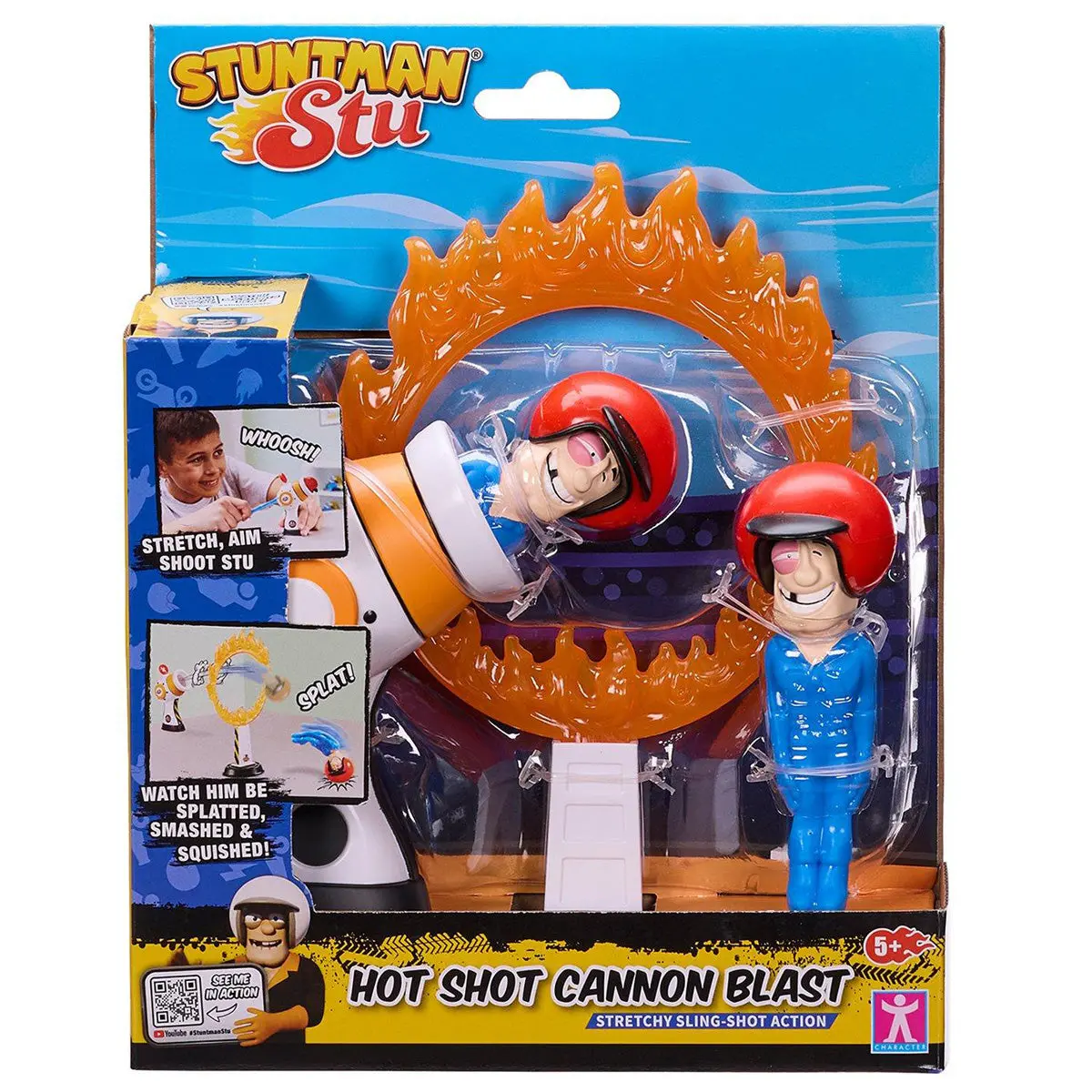 Stuntman Stu Hot Shot Cannon Blast Playset 1