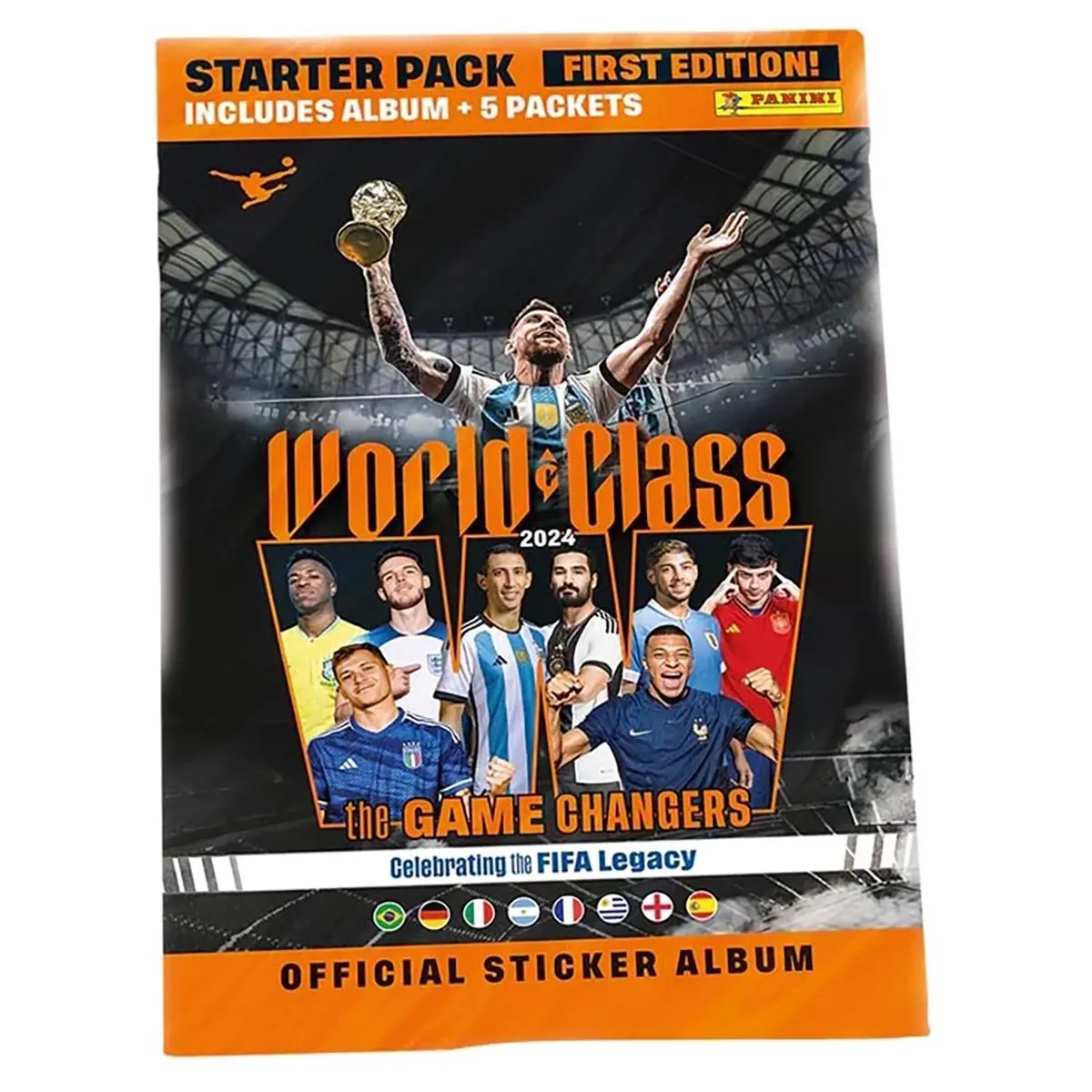 Panini Fifa World Class 2024: The Game Changers Sticker Collection Starter Pack 1