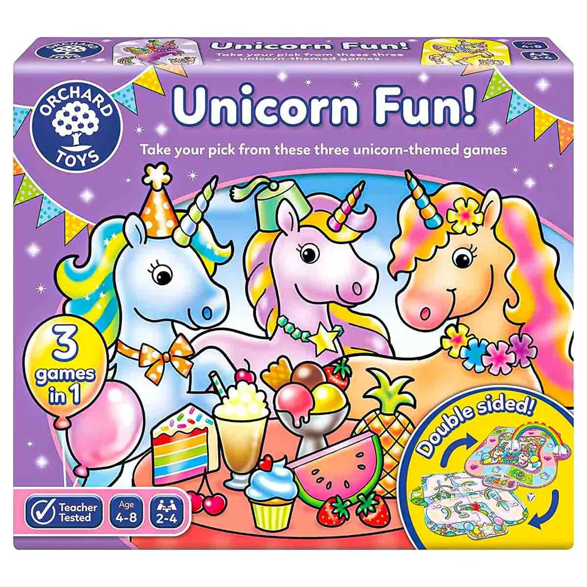 Orchard Toys Unicorn Fun! 3-In-1 Game 1