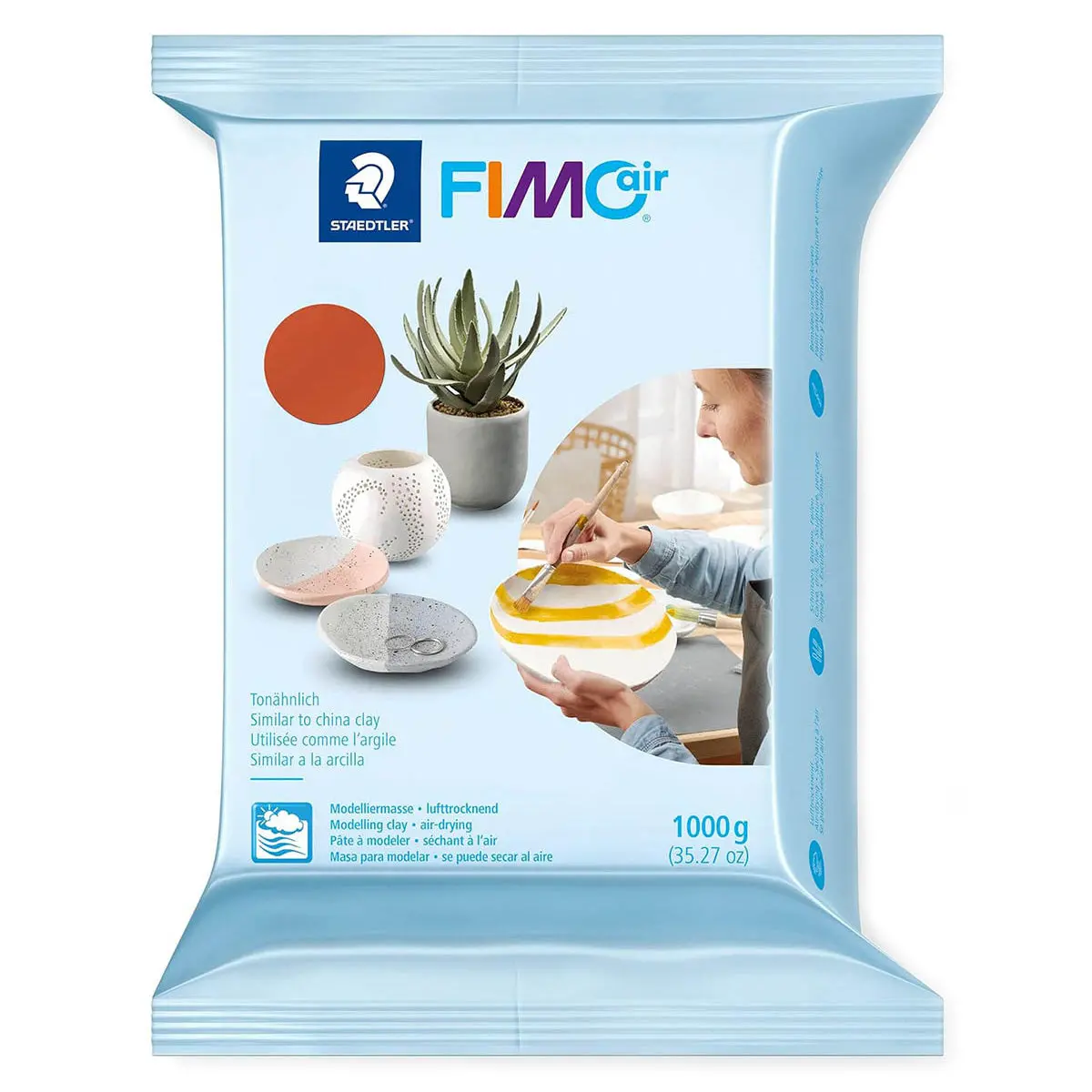 Staedtler Fimoair Terracotta Modelling Clay 1000G 1