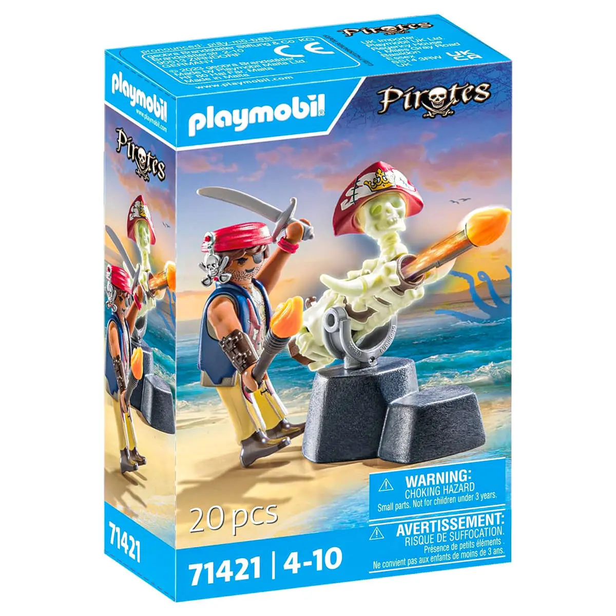 Playmobil Pirates: Cannon Master Playset 1