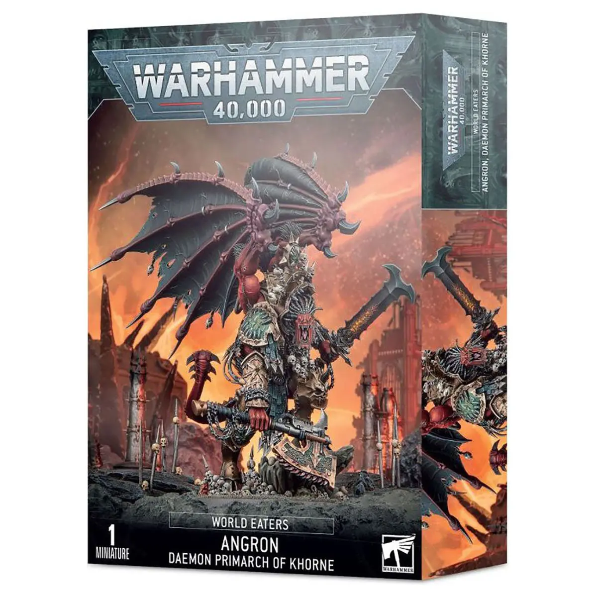 Warhammer 40,000 World Eaters: Daemon Primarch Of Khorne Miniature 1