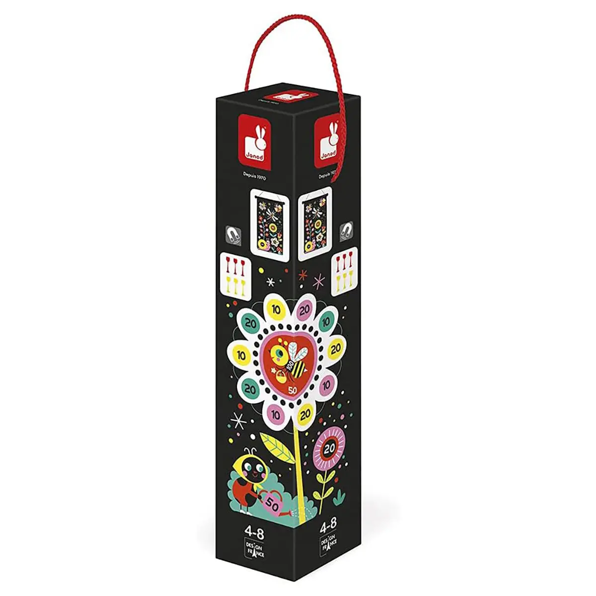 Janod Magnetic Dart Game - Garden 1