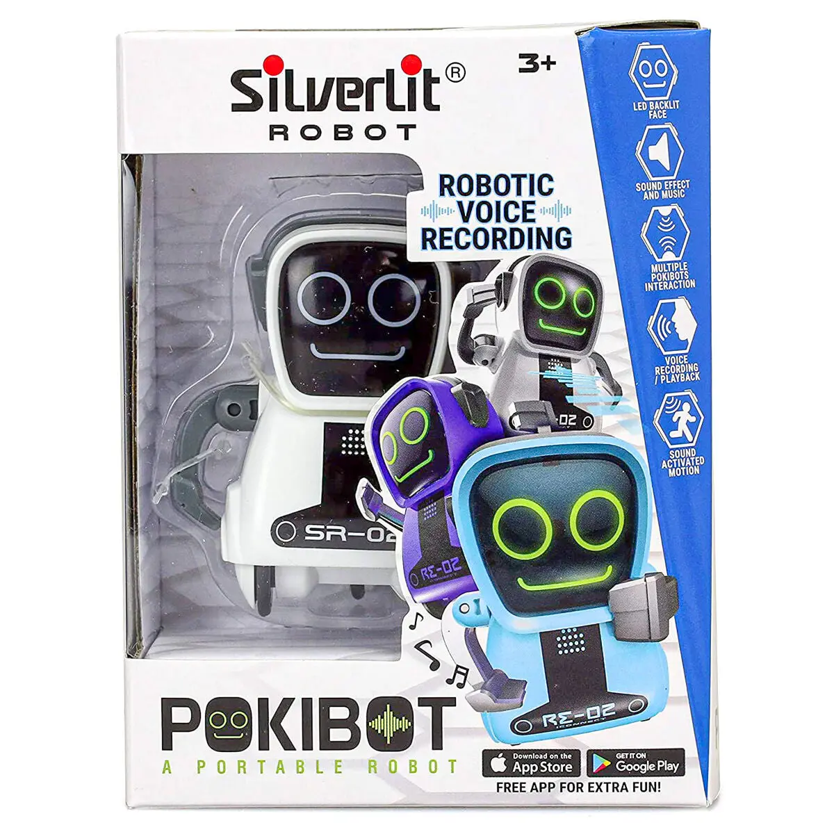 Pokibot Square Face Robot (Styles Vary) 1