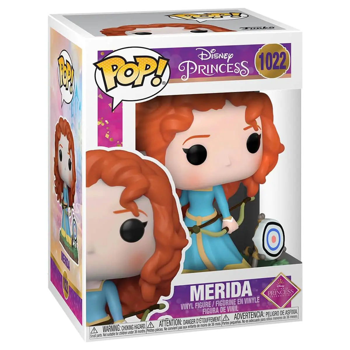 Funko Pop! Disney Princess: Merida (Brave) Vinyl Figure #1022 1