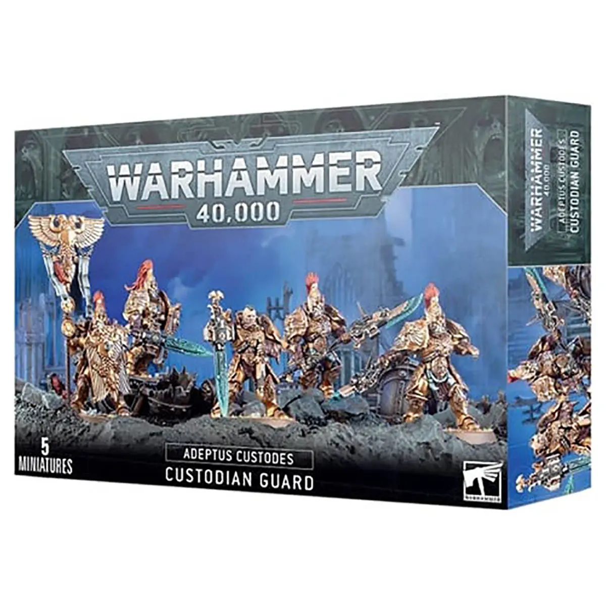 Warhammer 40,000 Adeptus Custodes: Custodian Guard Miniatures Set 1