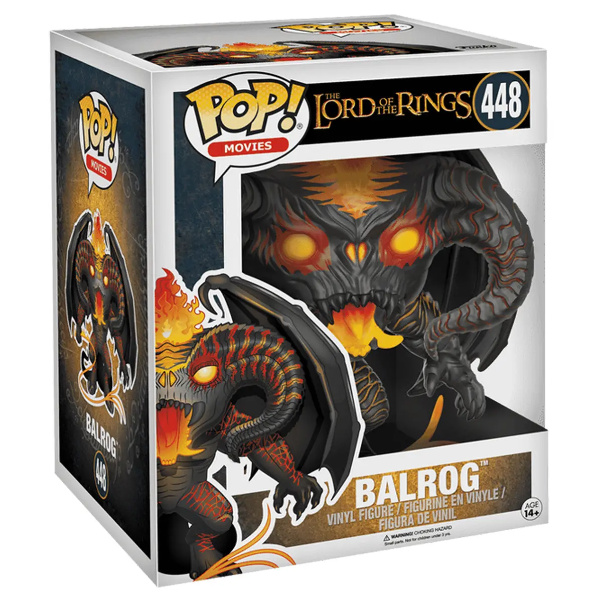 Funko Pop! Movies: The Lord Of The Rings: Balrog Vinyl Figure #448 1