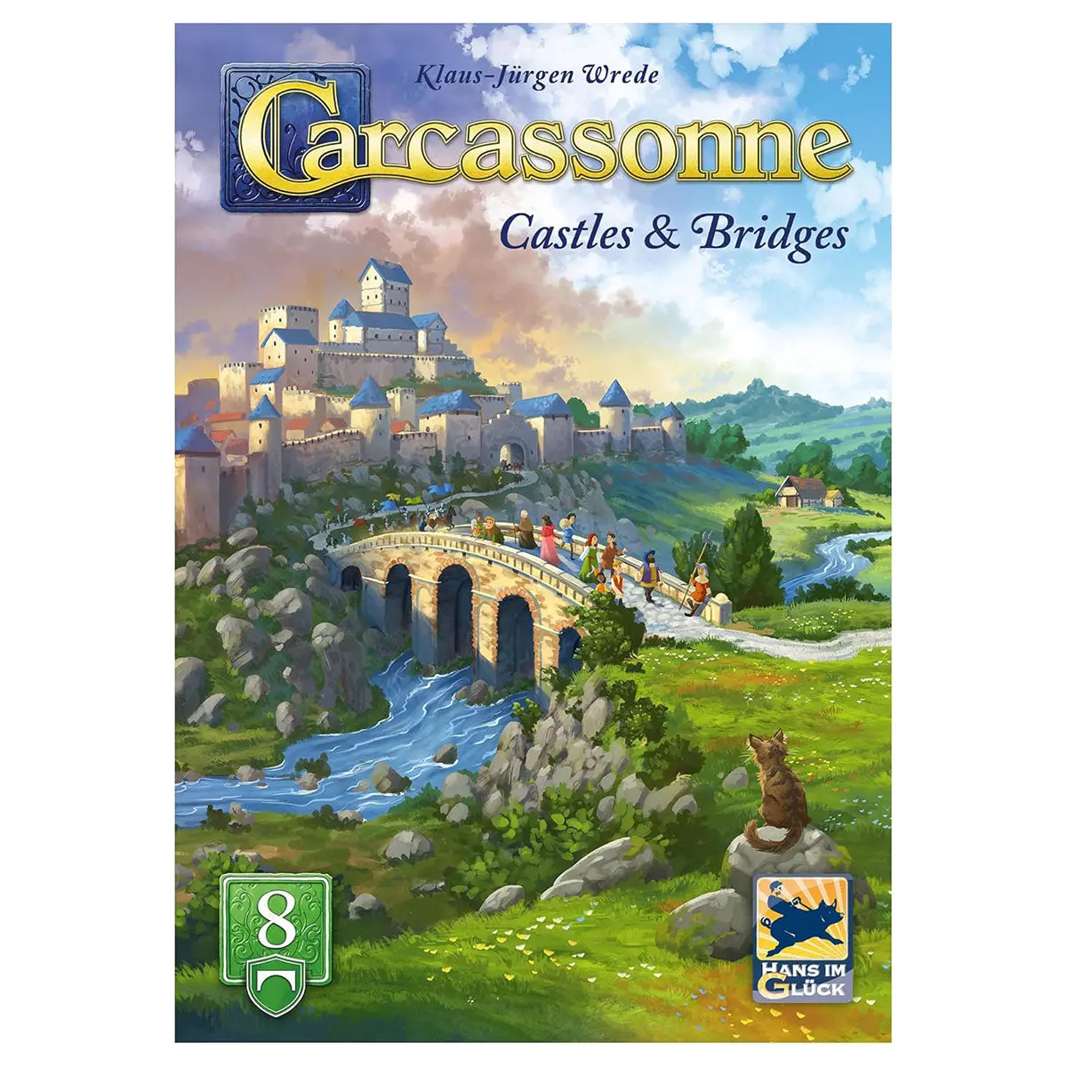 Carcassonne: Castles & Bridges Game Expansion #8 1