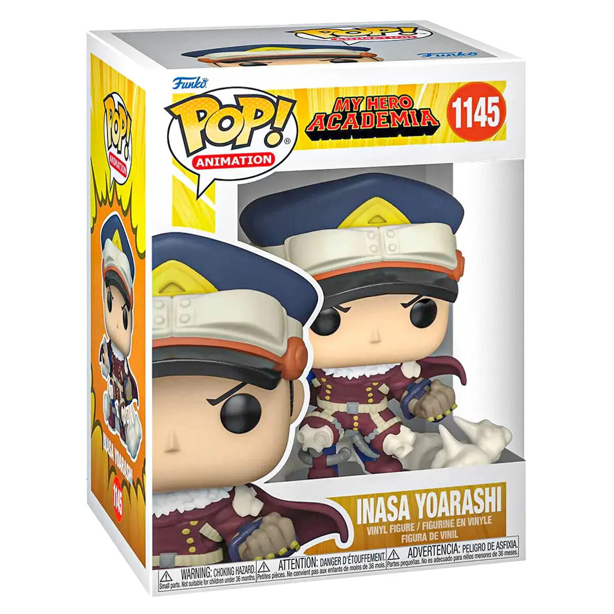 Funko Pop! Animation: My Hero Academia Inasa Yoarashi Vinyl Figure #1145 1