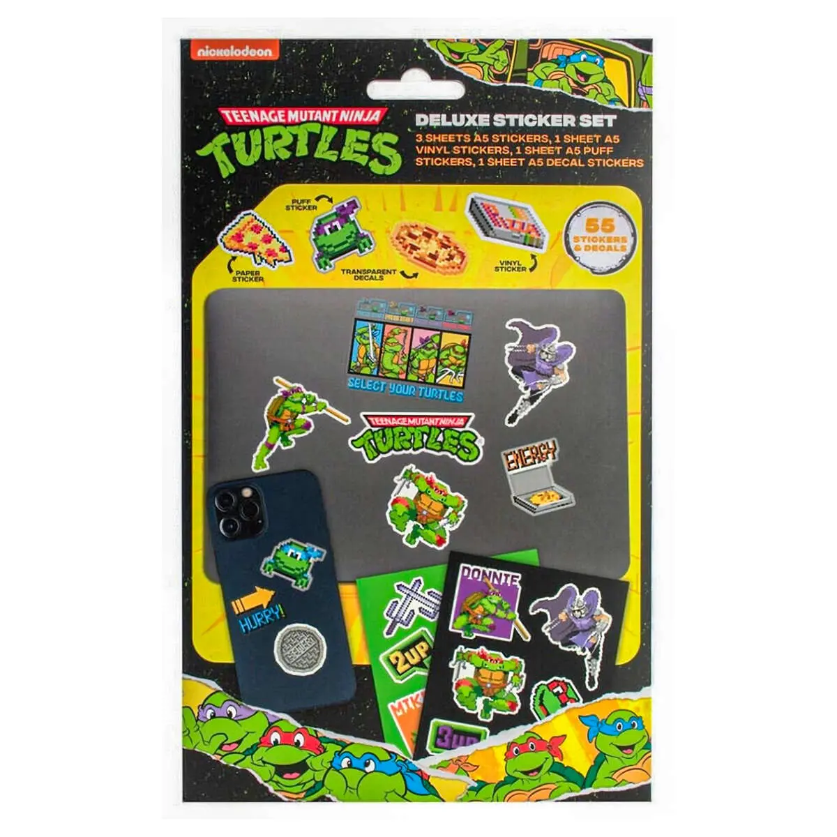 Teenage Mutant Ninja Turtles Deluxe Sticker Set 1