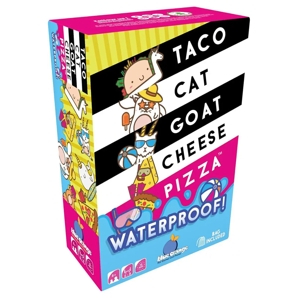 Taco Cat Goat Cheese Pizza Waterproof 1