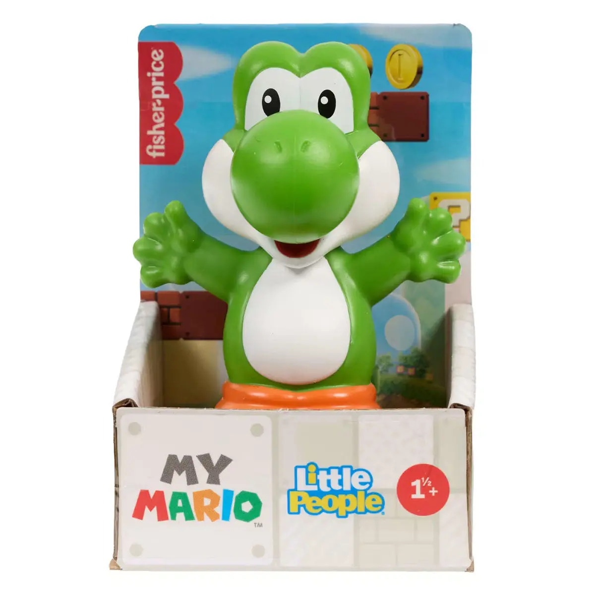 Fisher-Price Little People My Mario Yoshi 7Cm Figure 1