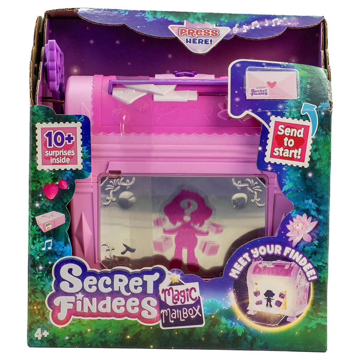 Secret Findees Magic Mailbox Pink (Styles Vary) 1