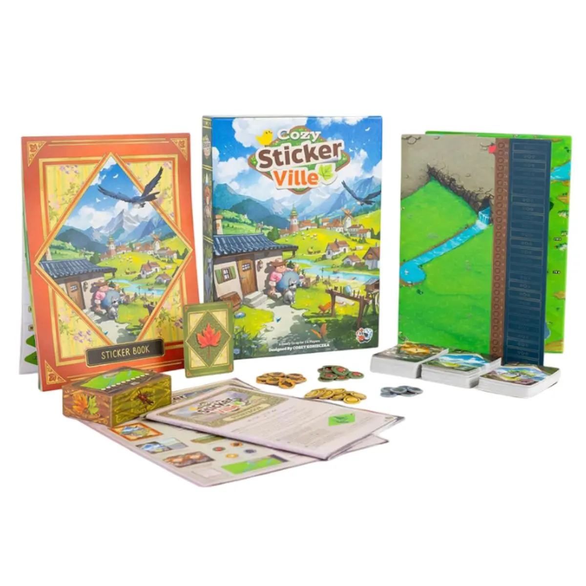 Cozy Stickerville Board Game 2