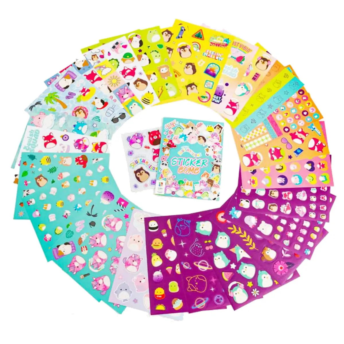 Kaleidoscope Original Squishmallows Sticker Bomb Kit 2