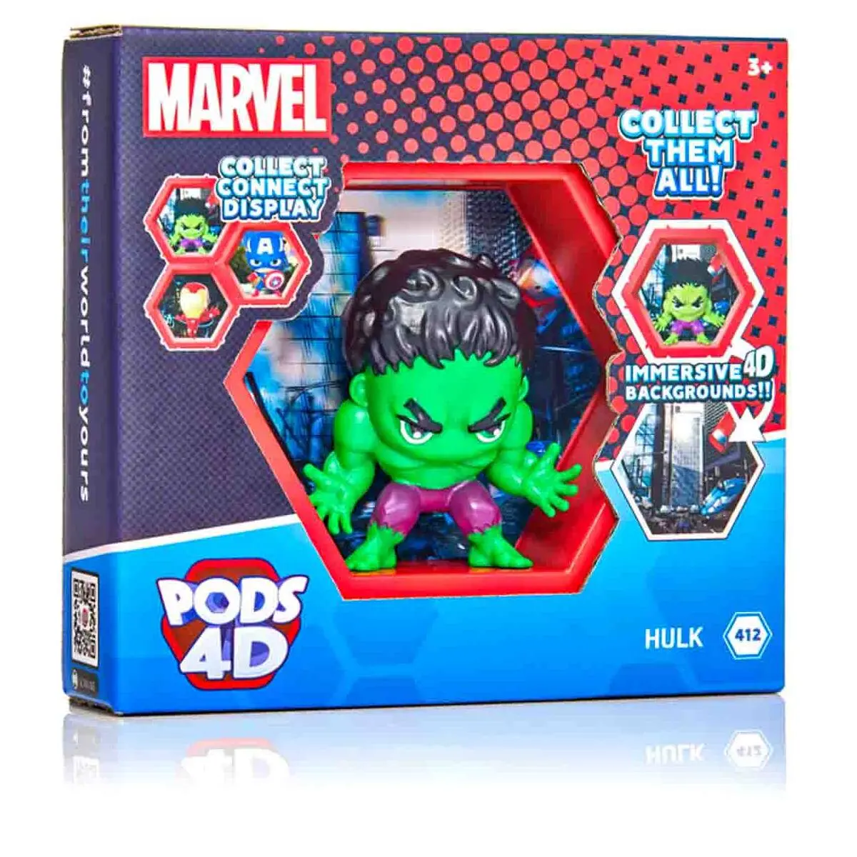 Pods 4D Marvel: Hulk Figure 1