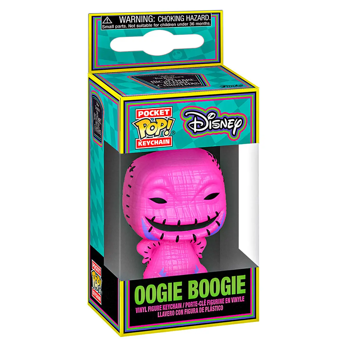 Funko Pop! Pocket Keychain Disney Oogie Boogie Backlight Vinyl Figure 1