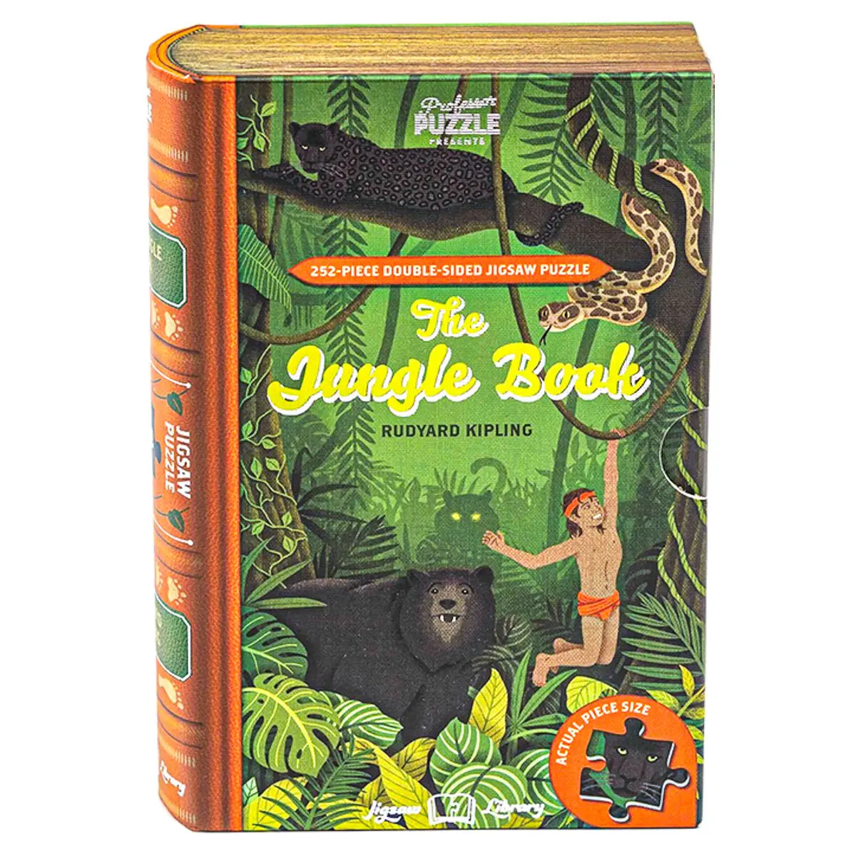 The Jungle Book 252 Piece Double-Sided Jigsaw Puzzle Library 1