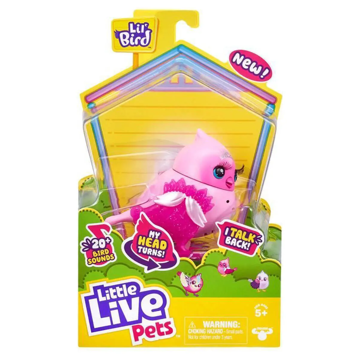Little Live Pets Lil' Bird Tiara Tweets Interactive Pet 1