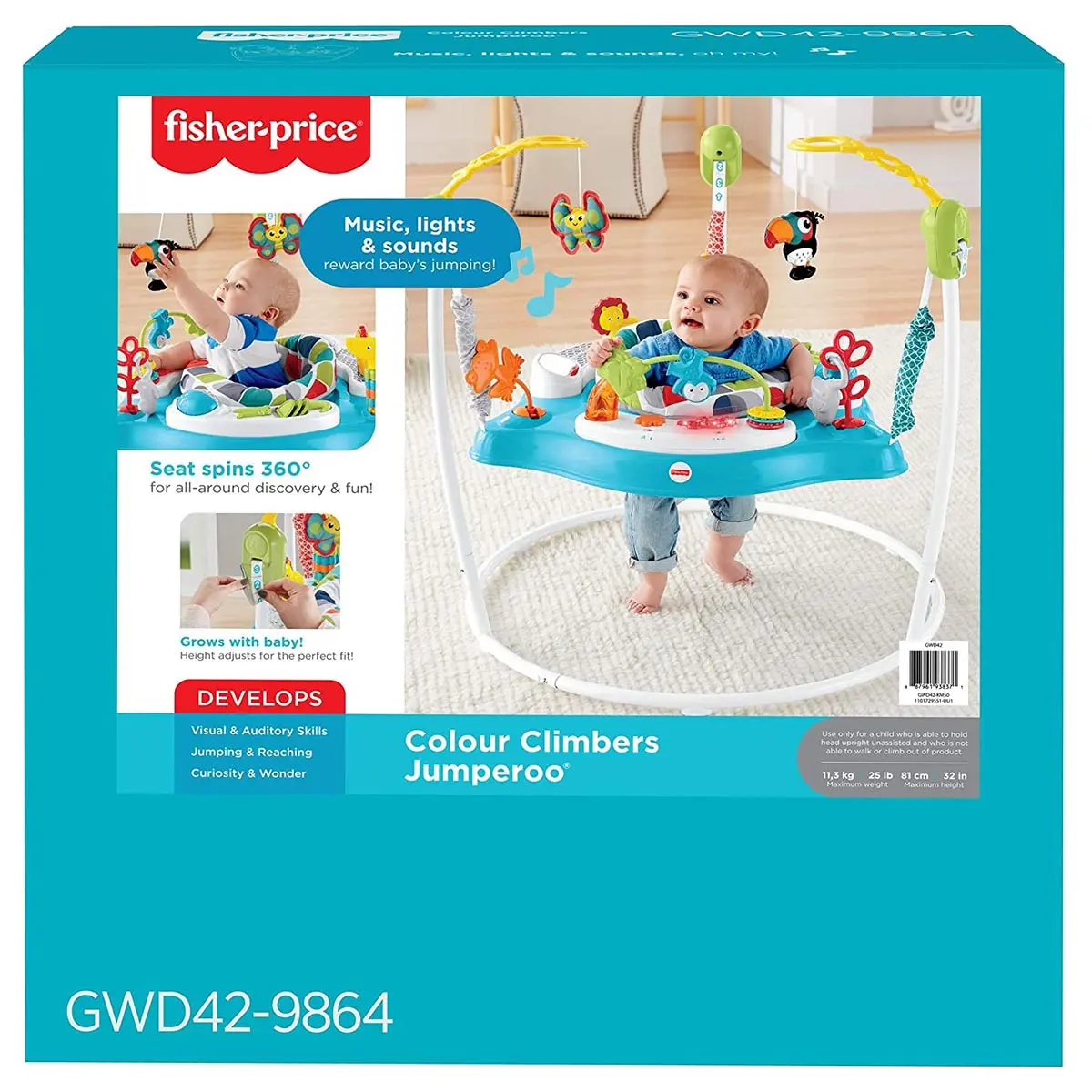 Fisher-Price Colour Climbers Jumperoo 1