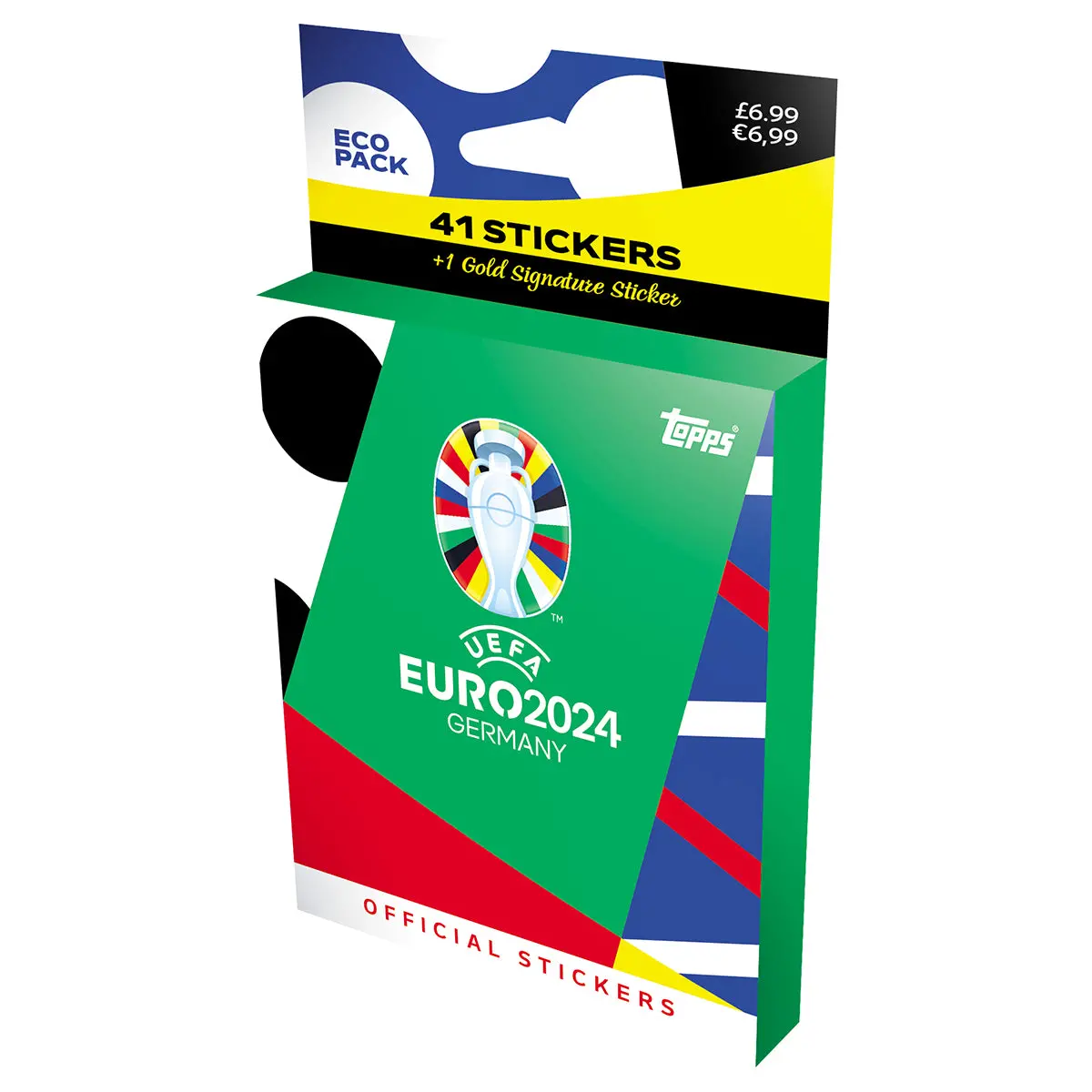 Topps Official Euro 2024 Sticker Collection - Eco Pack 1