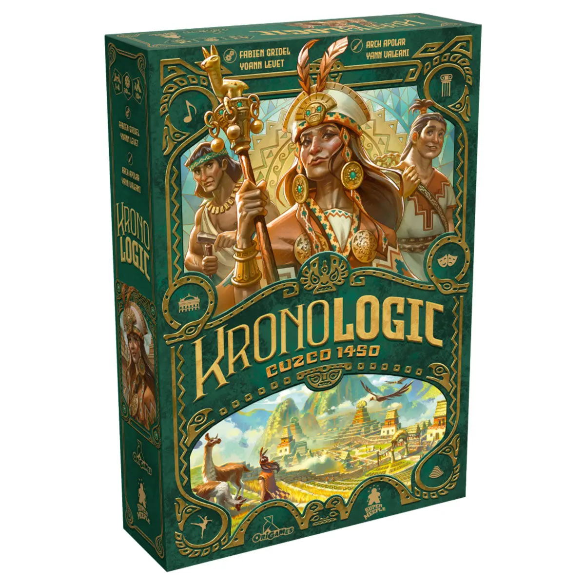 Kronologic: Cuzco 1450 Board Game 1