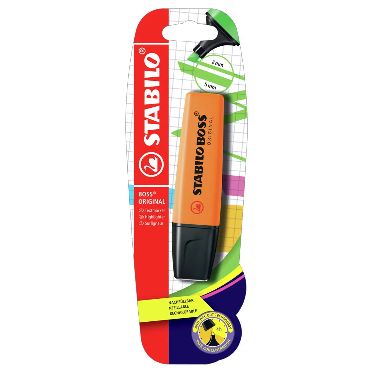 Stabilo Boss Original Orange Highlighter 1