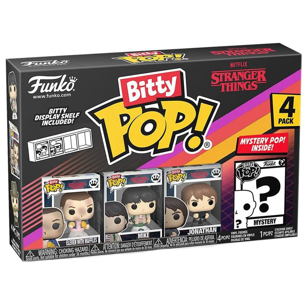 Funko Bitty Pop! Stranger Things Mini Figures Series 3 (4 Pack) 1