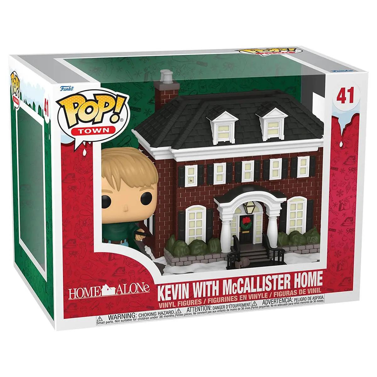 Funko Pop! Town: Home Alone: Kevin With Mccallister Home Vinyl Figures #41 1