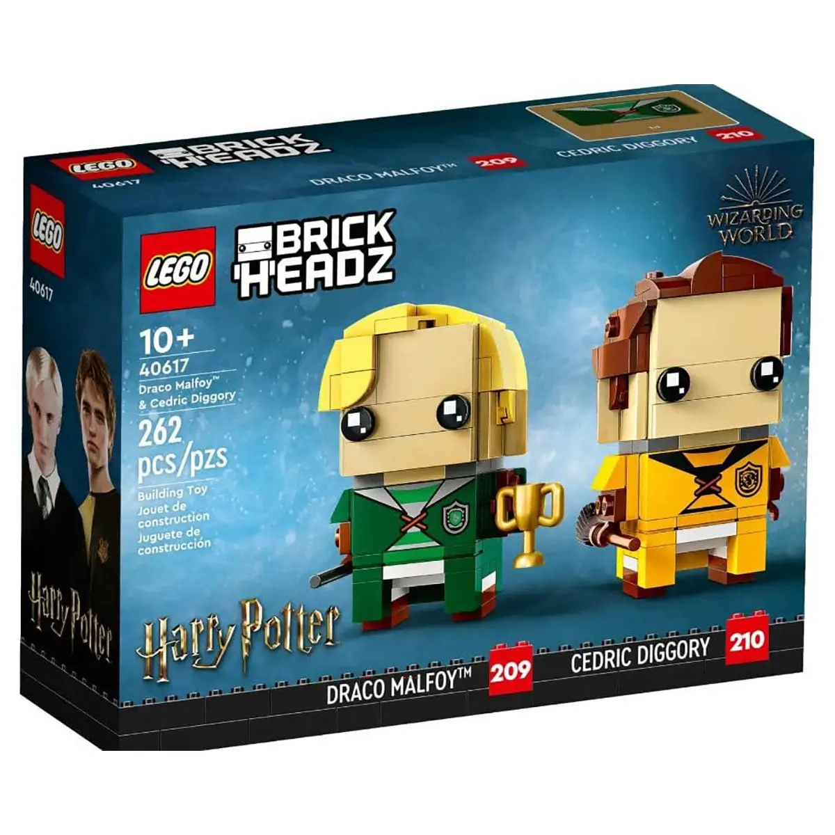 Lego Brickheadz 40617 Harry Potter: Draco Malfoy & Cedric Diggory Building Set 1