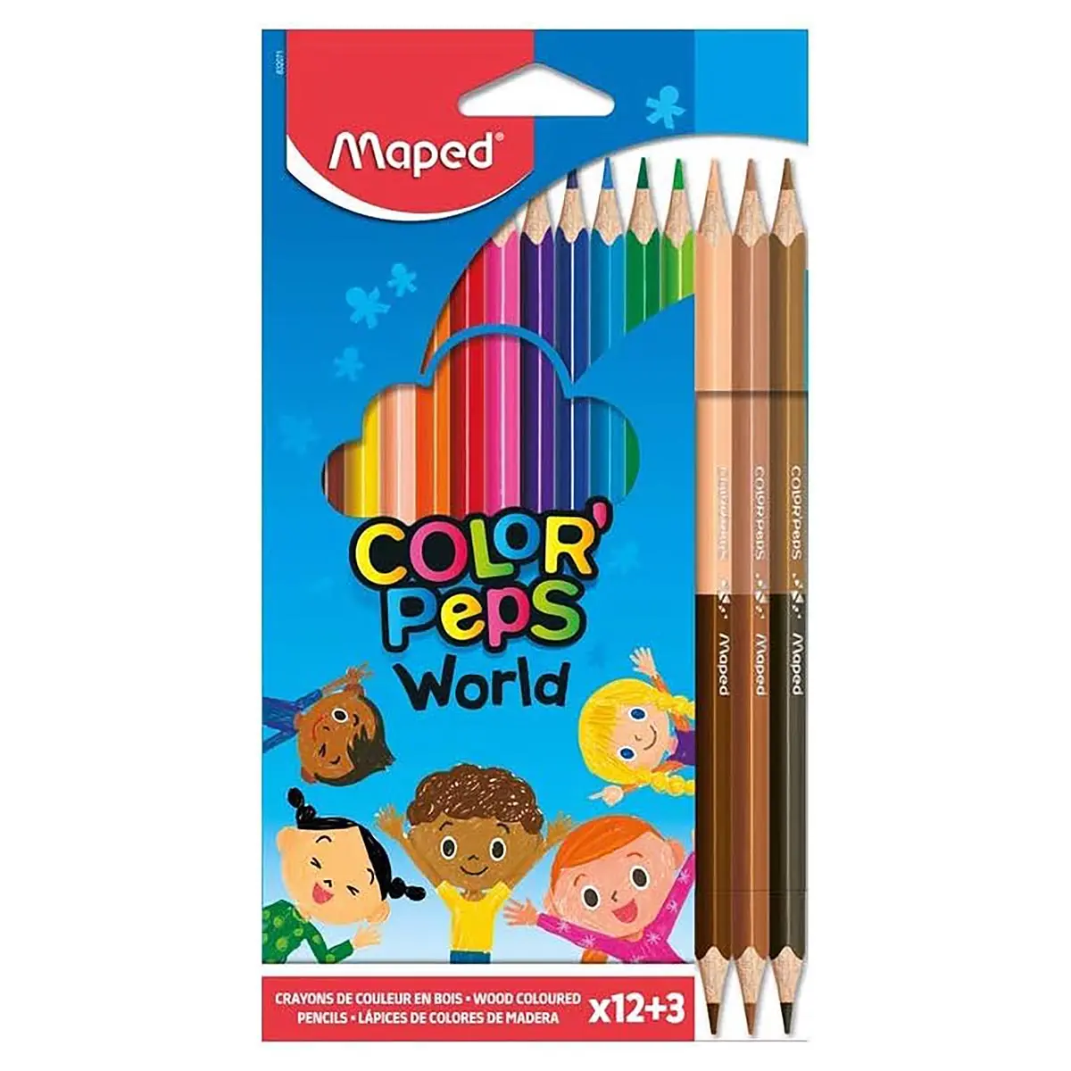 Maped Color'peps World Colouring Pencils (15 Pack) 1