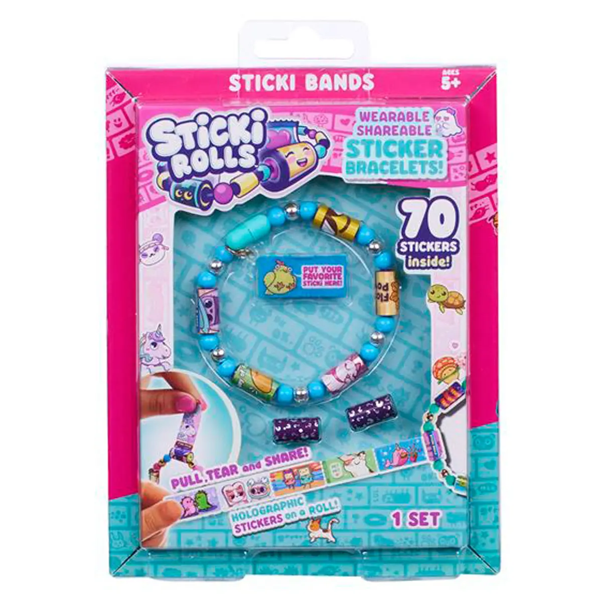 Sticki Rolls Sticki Bands Bracelet Pack 1