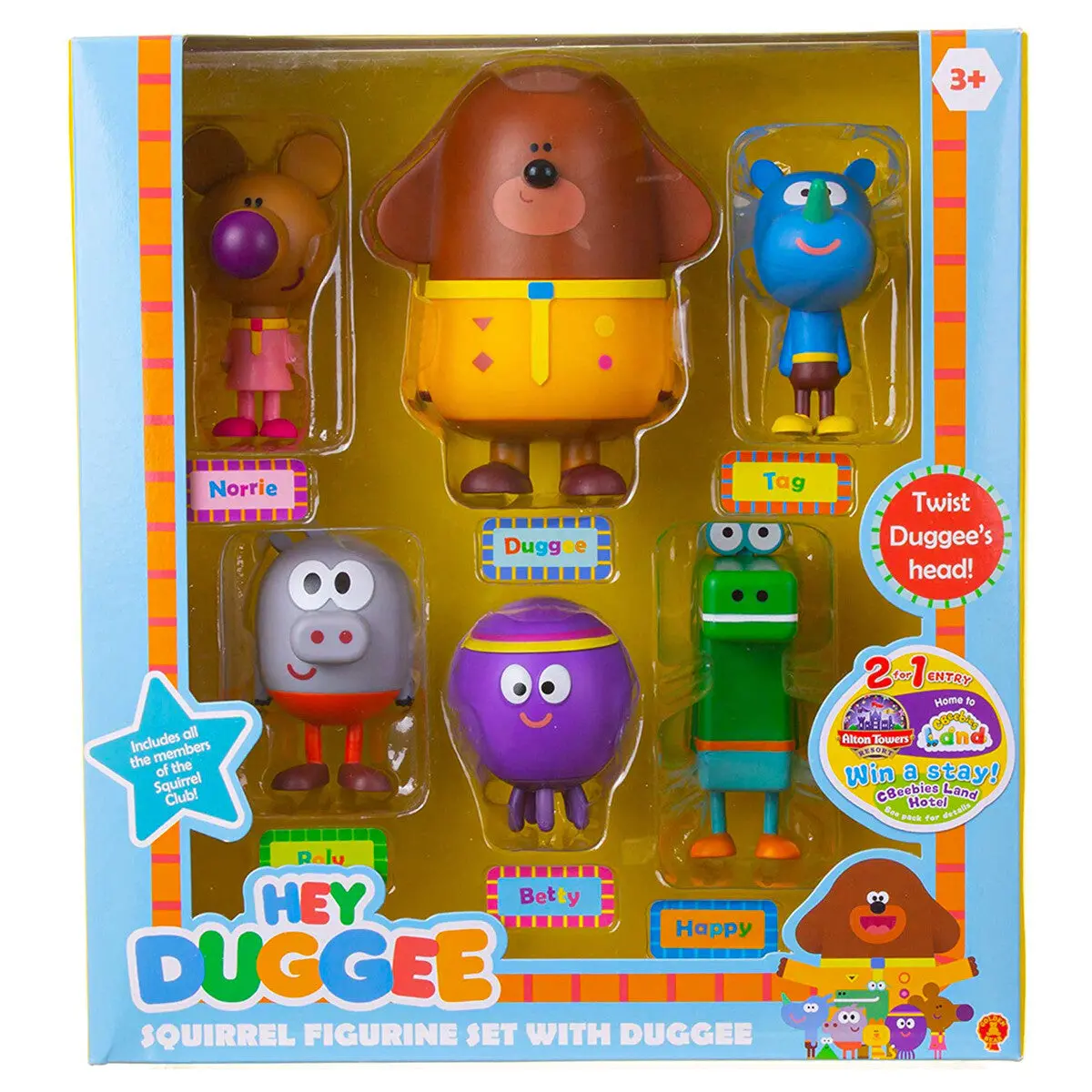 Hey Duggee Squirrel Figurine Set With Duggee 1
