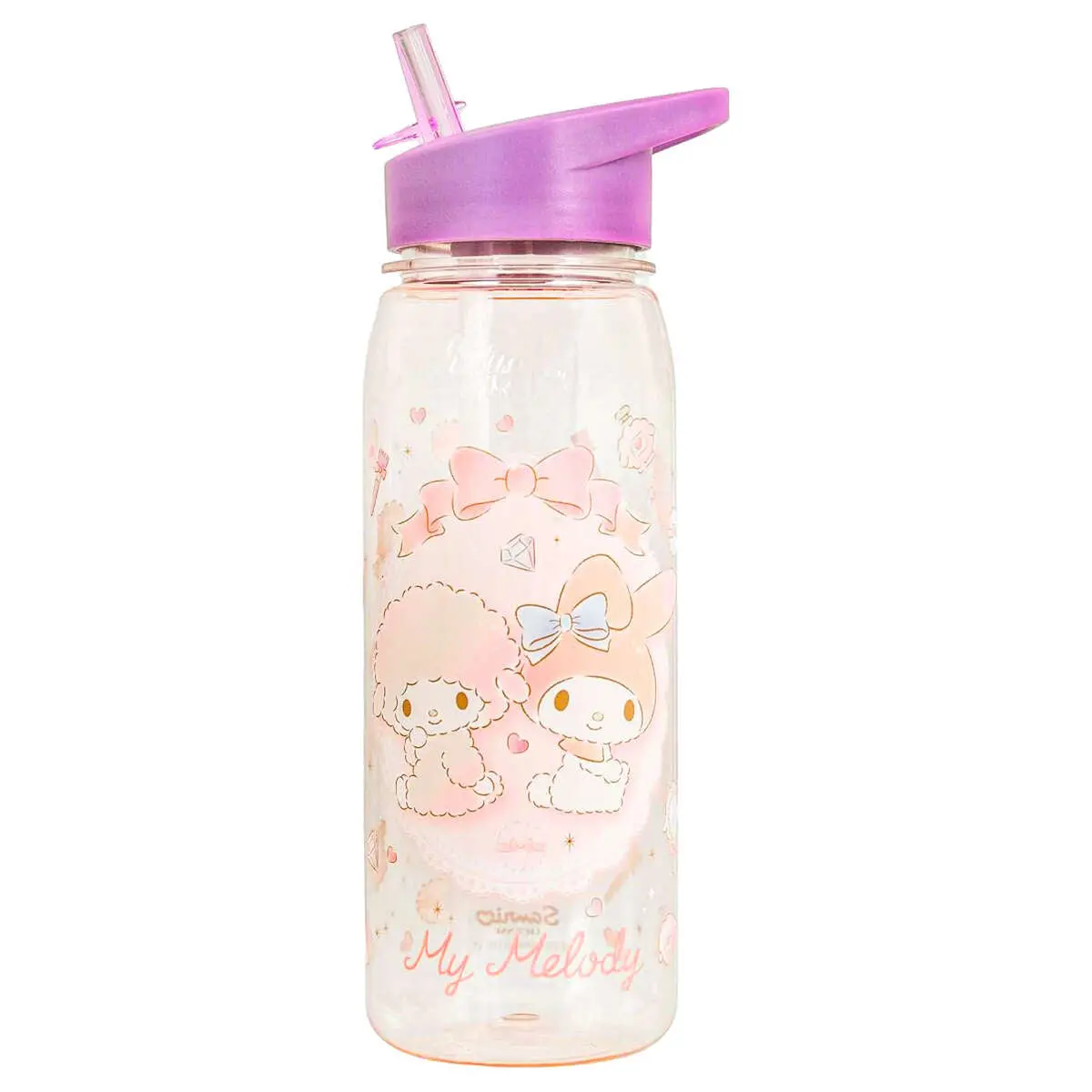 Sanrio My Melody Flip Top Water Bottle 650Ml 1