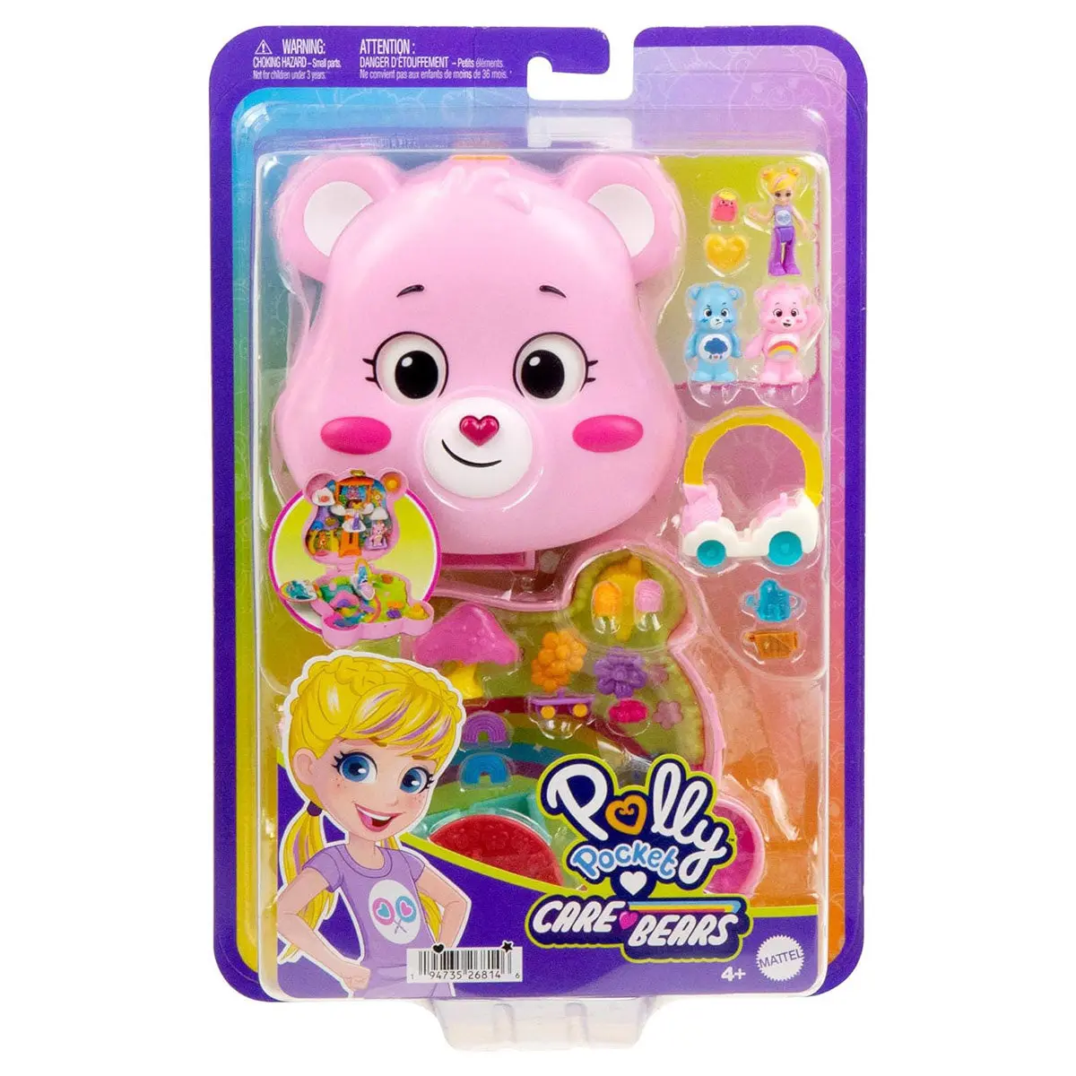 Polly Pocket Care Bears Compact Playset 1