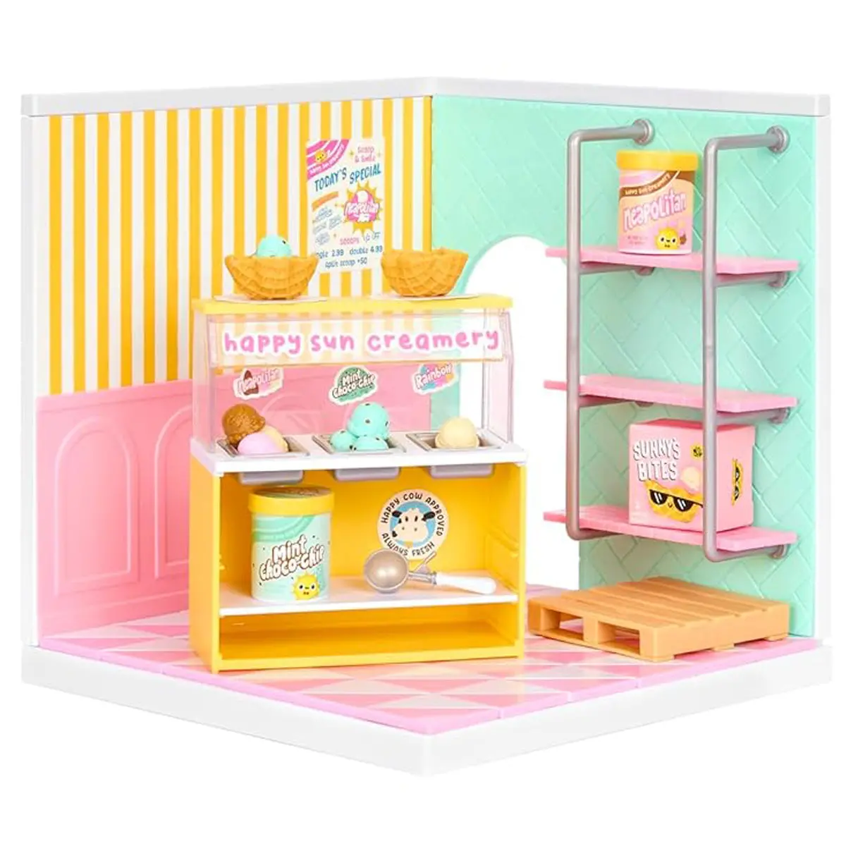 Mga's Miniverse Make It Mini Spaces Ice Cream Playset 2