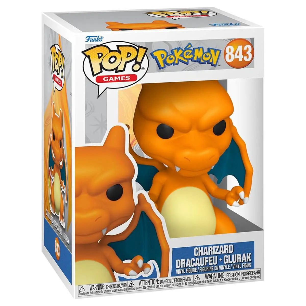 Funko Pop! Games: Pokémon Charizard Vinyl Figure #843 1